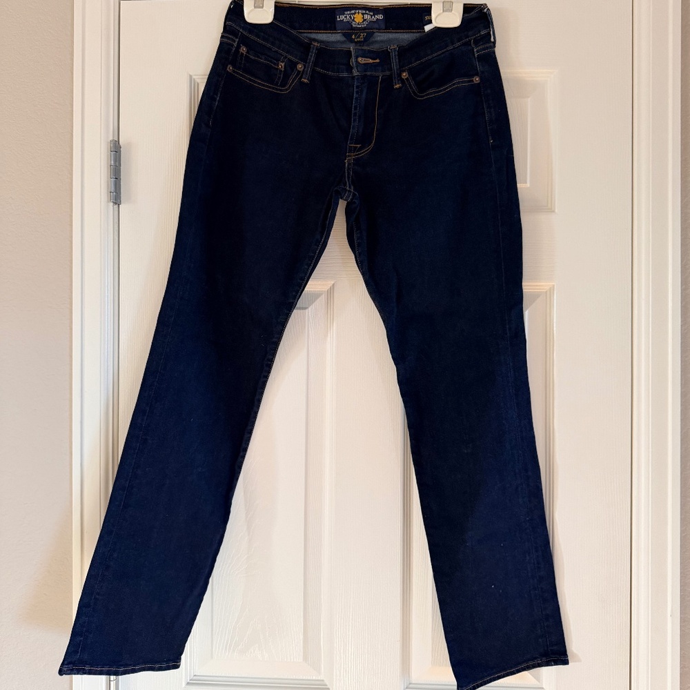 Lucky Brand sweet and straight stretch jean 4/27
